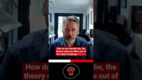 Dr Shields shares the importance of moving expert language to First Responder Language.