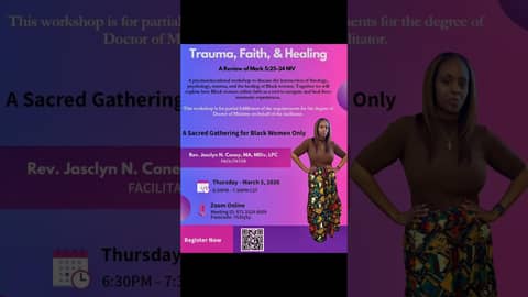 Trauma, Faith & Healing A Review of Mark 5:25-34 NIV March 5, 2026