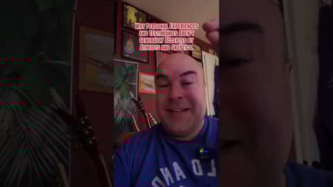 Why Personal Experiences Are Not Good Evidence