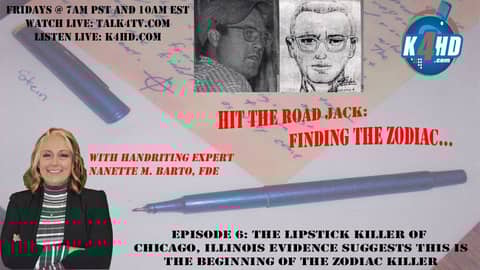 Lipstick Killer is the Zodiac Killer