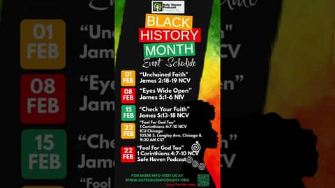 Safe Haven Podcast For February 2026 Black History Month