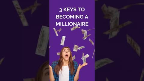 Ready to become a Millionaire with this 3 Key Actions? #entrepreneurship