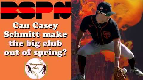 Can Casey Schmitt make the Giants team out of spring? | Thompson 2 Clark