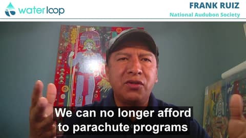 waterloop drops: Conservation Needs to be Done in the Context of Communities