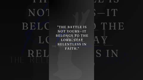 Stand firm, stay relentless—God is handling what you can’t! 🙌🏾🔥 #FaithWins #PushThrough #GodIsAble