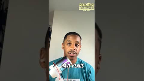 Life hits differently when you know and understand Who God is! #princeofpeace #relentlessfaith