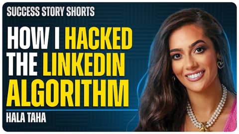 How I Hacked The LinkedIn Algorithm | Hala Taha - Podcast Host, Entrepreneur & Speaker