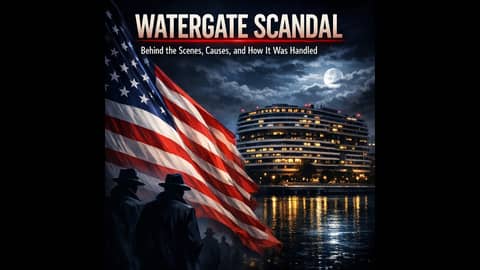 Watergate Scandal:  Behind the Scenes, Causes, and How It Was Handled