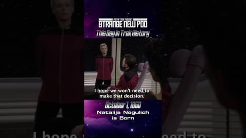 On this day in #startrek history, #startrektng actor Natalija Nogulich was born! #onthisday #otd