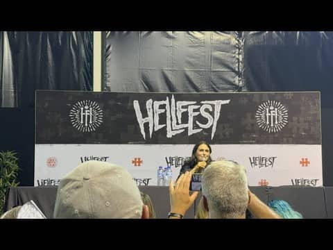 Within Temptation Press Conference at Hellfest 2025 Within Temptation Press Conference at Hellfest 2025