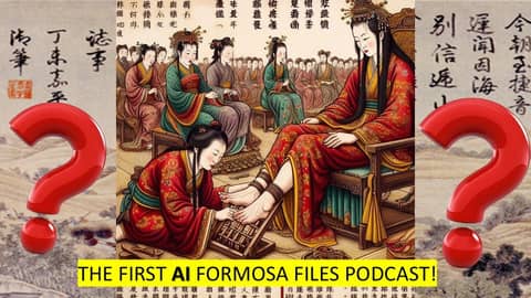 FORMOSA FILES PODCAST S4-HIGH-TECH MINI BONUS EPISODE - AI and Footbinding in Taiwan (What?)