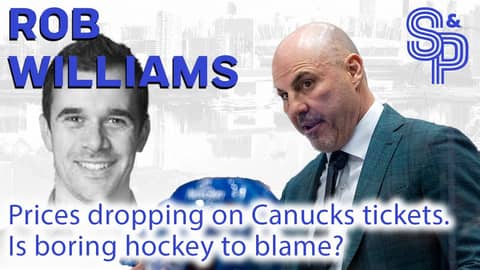 Rob Williams: Ticket prices dropping for Canucks games due to empty seats.  Boring hockey to blame?