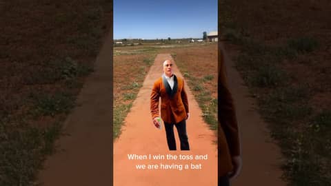 We will have a bat thanks 🏏