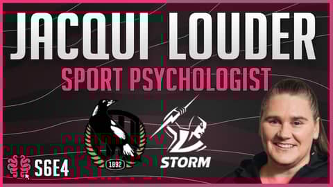Inside the Mind of an Elite Sports Psychologist | Jacqui Louder (Collingwood & Melbourne Storm) Inside the Mind of an Elite Sports Psychologist | Jacqui Louder (Collingwood & Melbourne Storm)