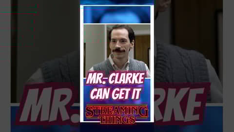 Mr. Clarke CAN Get It #strangerthings