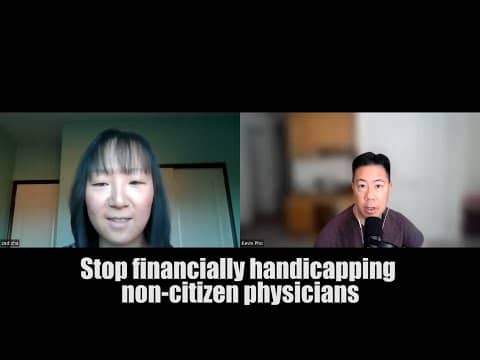 Stop financially handicapping non-citizen physicians Stop financially handicapping non-citizen physicians