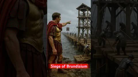Caesar’s Siege of Brundisium Caesar’s Siege of Brundisium