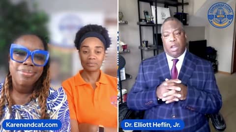 Ep 26   Conversations with Karen and Cat with Dr  Elliott Heflin, CEO and founder of Reality Techs