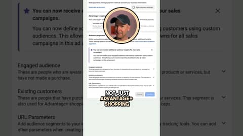 Audience Segments for Manual Sales Campaigns