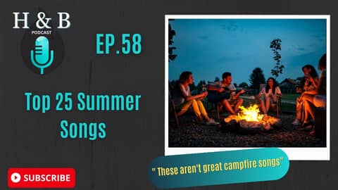 Top 20 Campfire Songs of All Time !!! The Hook and Bridge Podcast EP. 58