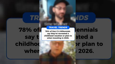 Gen Z and Millennials are seeking nostalgia when traveling in 2026. #themepark #travel #trending