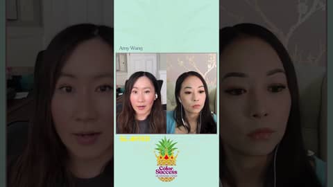 Director, Amy Wang, Slanted: Capturing Pain Of An Asian and White Actress Playing the Same Person Director, Amy Wang, Slanted: Capturing Pain Of An Asian and White Actress Playing the Same Person