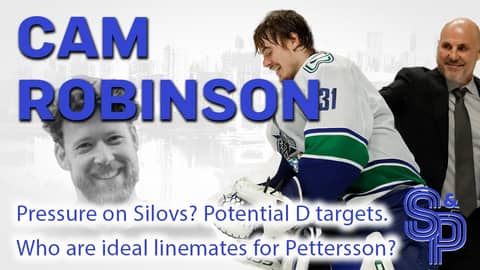 Ideal linemates for Pettersson.  Pressure on Silovs.  Potential trade targets for #canucks defence.