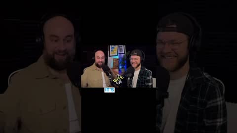 *No podcasters or spiders were harmed in the making of this video. 😂 #podcastclips #comedy