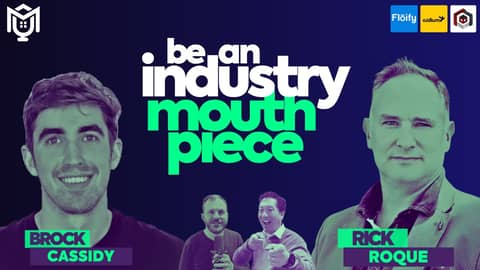 Become an industry mouthpiece through weekly shows