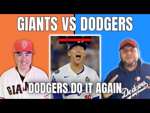 World Series Recap, Giants & Dodgers Offseason Strategy | Giants Vs. Dodgers