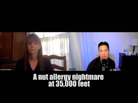 A nut allergy nightmare at 35,000 feet