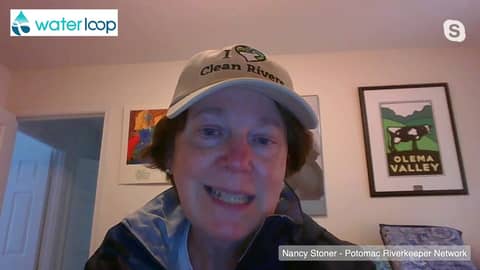 waterloop drops: Potomac River is Much Cleaner