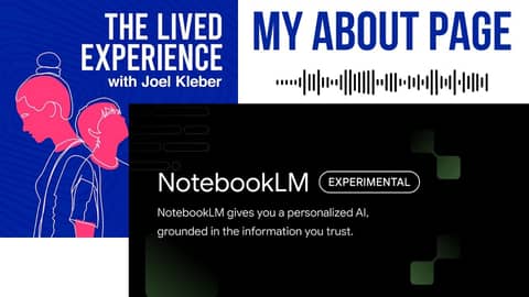 My About Page made by NotebookLM by Google