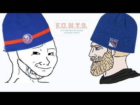 Islander fans when the Lightning Elminated the Rangers