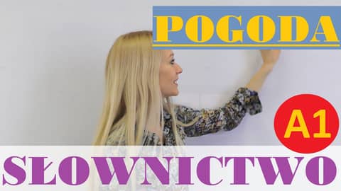 Polish for foreigners - pogoda