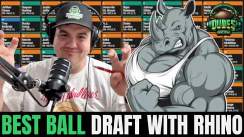 Best Ball Draft Tips & Fantasy Stories with Trent & Commissioner Rhino