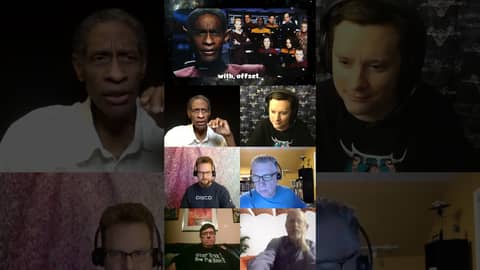 Tim Russ Working with Patrick Stewart #podcast #trektalking #startrek #startrekvoyager #timruss