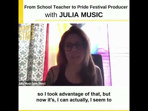 E17 From School Teacher to Pride Festival Producer with Julia Music