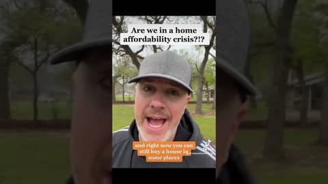 Is the housing crisis actually a home affordability crisis?!?! #housingcrisis #bankingcrisis