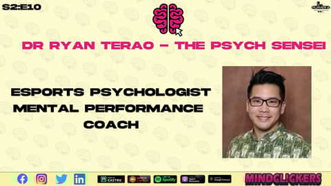 Dr Ryan Terao - The Psych Sensei - Keys to creating the perfect Esports player. Dr Ryan Terao - The Psych Sensei - Keys to creating the perfect Esports player.