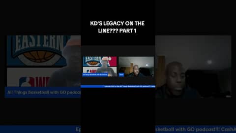 KD'S LEGACY ON THE LINE??? PART 1... #nba #basketball #houstonrockets #kevindurant #podcast