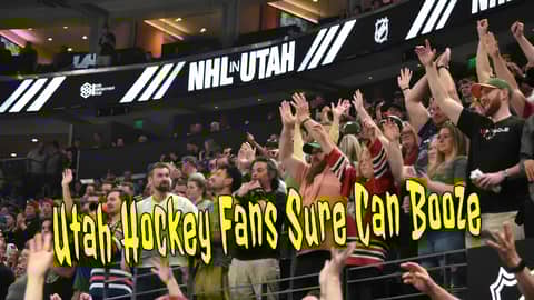 Utah Hockey Fans Sure Can Booze