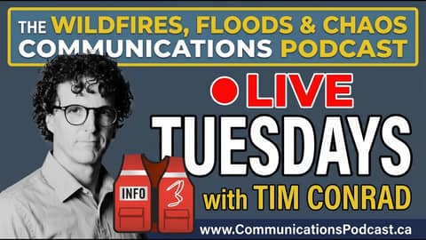 Live Tuesday - Is this really Emergency Preparedness Week?