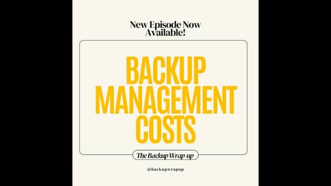 Backup TCO: The Costs Nobody Talks About