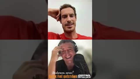 Andy Murray | Episode 200 | Quick Fire Questions | Underarm Serves?