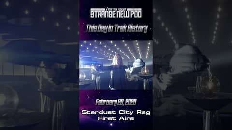 Yesterday in #startrek history, #startrekpicard “Stardust City Rag” premiered on CBS All Access.