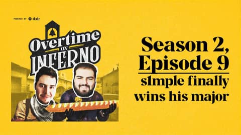 s1mple finally wins his major - Overtime on Inferno: S2E9