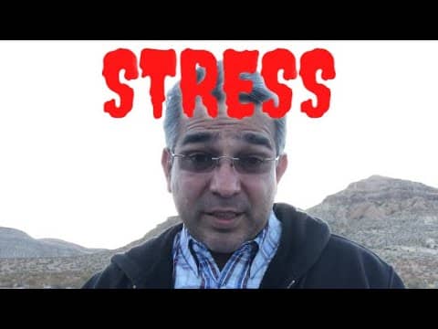 Stress, how much did you create yourself? Stress, how much did you create yourself?