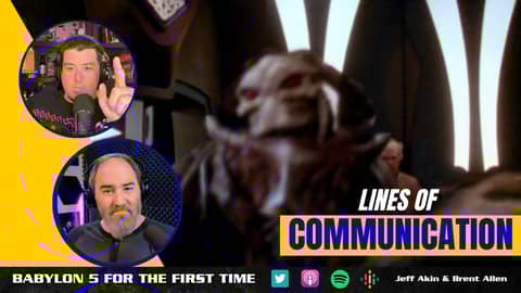 Babylon 5 For the First Time | Lines of Communication - episode 04x11