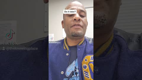 Will there be time later?peace #perspective #love #theknowingplacepodcast